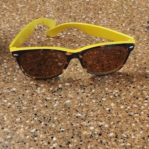Yellow and Tortoise Sunglasses